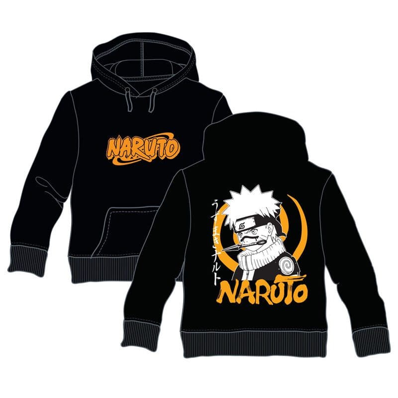 Sudadera Naruto Logo Nakama Mundo Friki