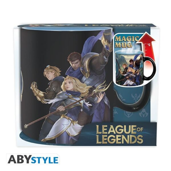 League of Legends taza calor cambiante grupo