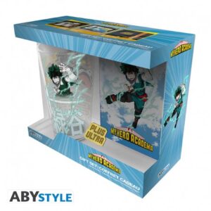 MY HERO ACADEMIA pack vaso pin libreta heroes