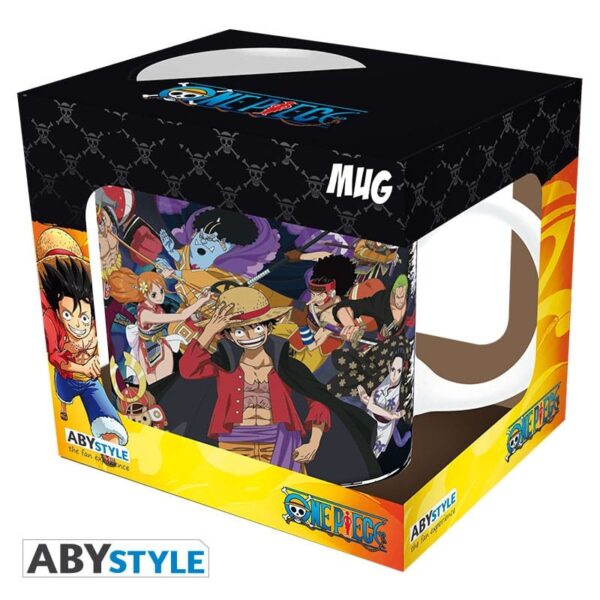 ONE PIECE Taza Luffy y Kaido