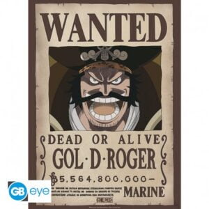 one-piece-poster-wanted-gol-d-roger-52x38