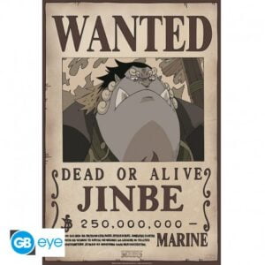 one-piece-poster-wanted-jinbe-52x35