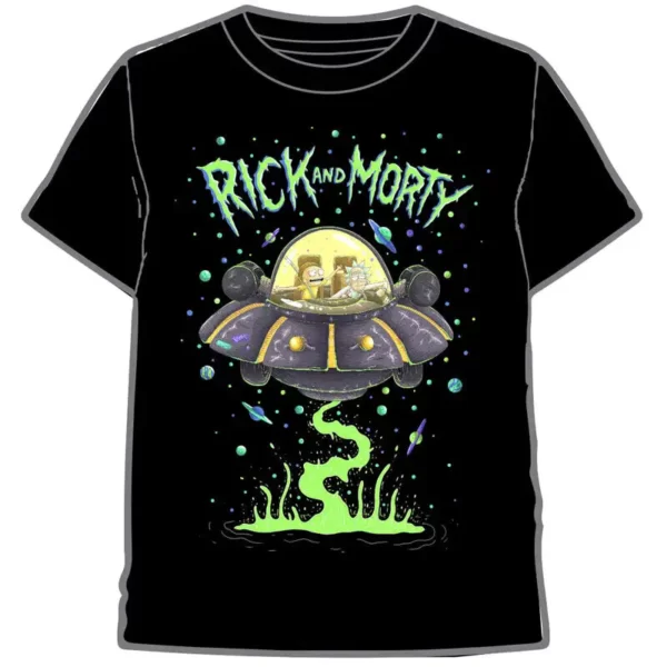 Camiseta-Nave-Rick-and-Morty-adulto