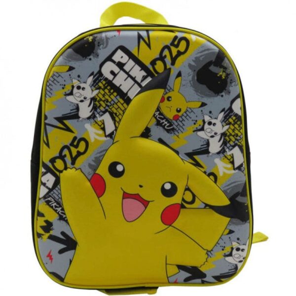 mochila pokemon pikachu