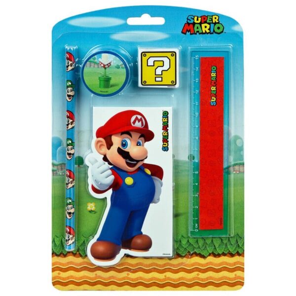 papelería super mario